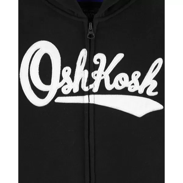 imageOshKosh BGosh Boys Full Zip Logo HoodieBlack Solid