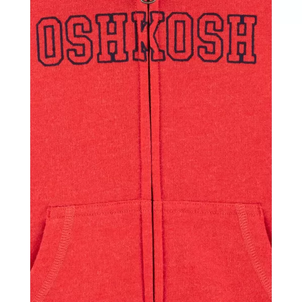 imageOshKosh BGosh Boys Full Zip Logo HoodieJourney Red