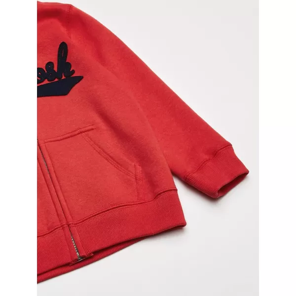 imageOshKosh BGosh Boys Full Zip Logo HoodieRed Alert