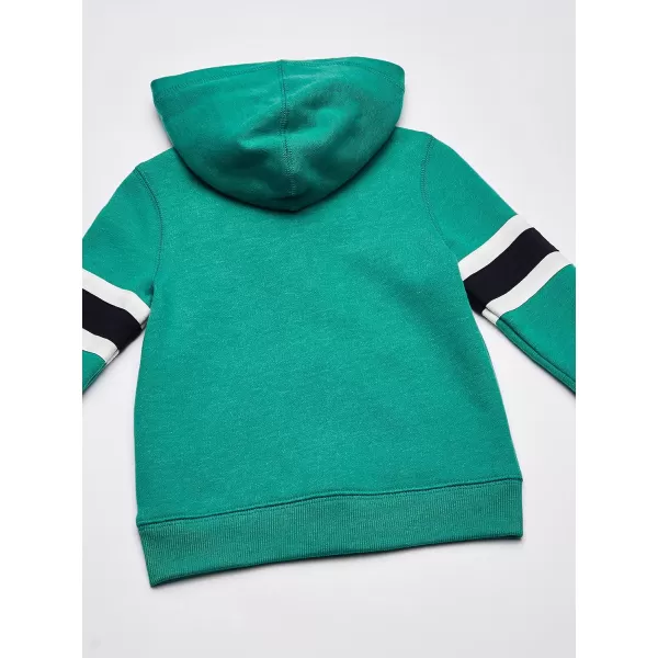 imageOshKosh BGosh Boys Full Zip Logo HoodieSchoolhouse GreenNavy