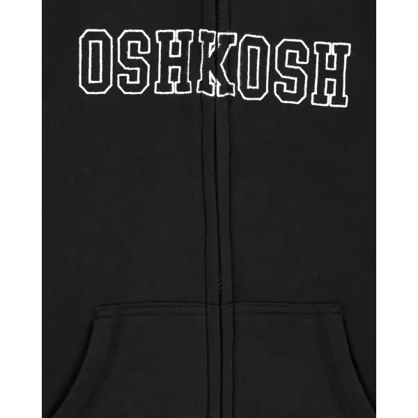 imageOshKosh BGosh Boys Full Zip Logo HoodieVery Black