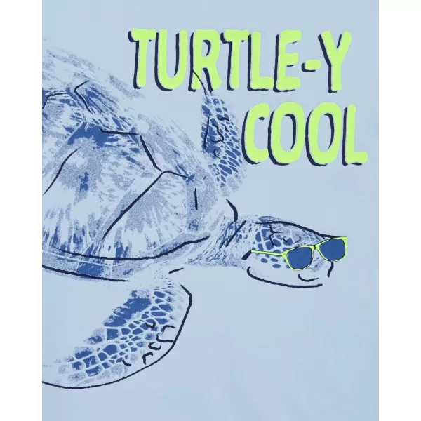 imageOshKosh BGosh Boys RashguardBreck Blue Turtle
