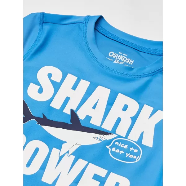 imageOshKosh BGosh Boys RashguardShark Power