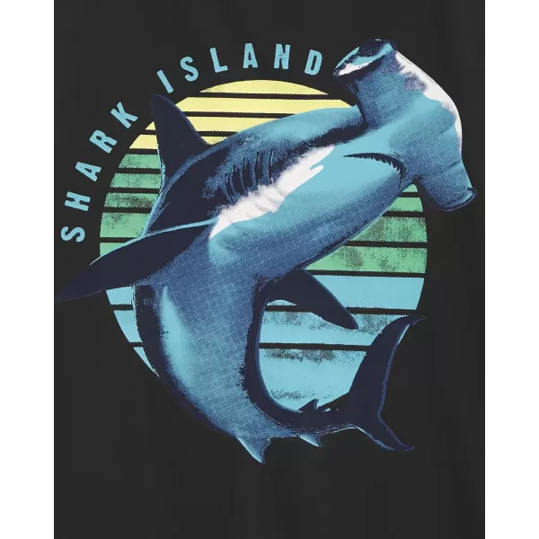 imageOshKosh BGosh Boys RashguardWharf Grey Sharks