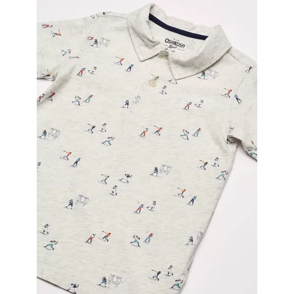 imageOshKosh BGosh Boys ShortSleeve PoloBaseball