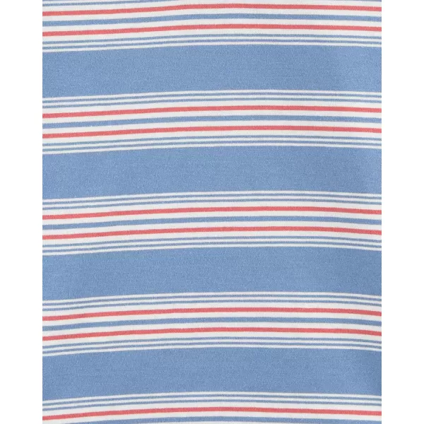 imageOshKosh BGosh Boys ShortSleeve PoloBlue Stripes
