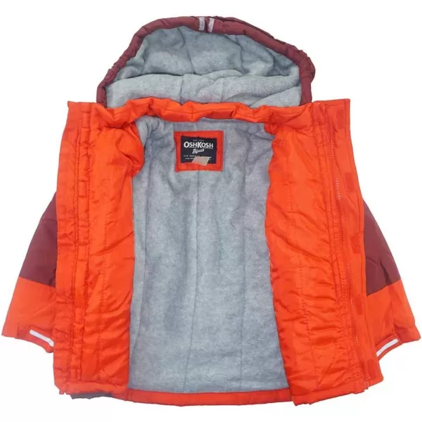 imageOshKosh BGosh Boys Ski Jacket and Snowbib Snowsuit SetMaple LeafSneaker Grey