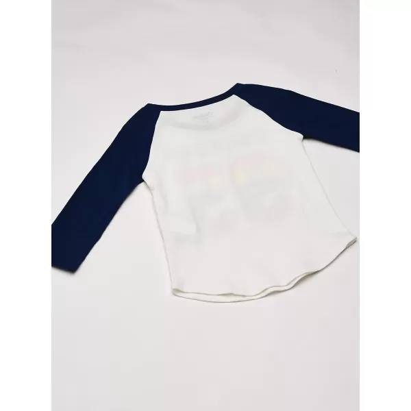 imageOshKosh BGosh Girls Varsity Logo TeeIvoryBlue
