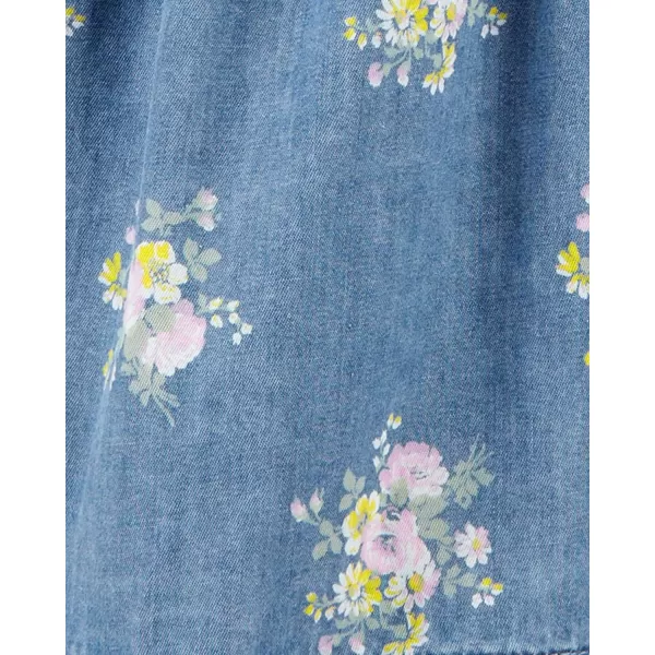 imageOshKosh BGosh babygirls Worlds Best OverallsFloral Skirtall