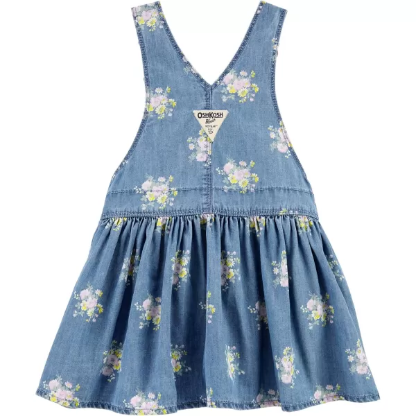 imageOshKosh BGosh babygirls Worlds Best OverallsFloral Skirtall
