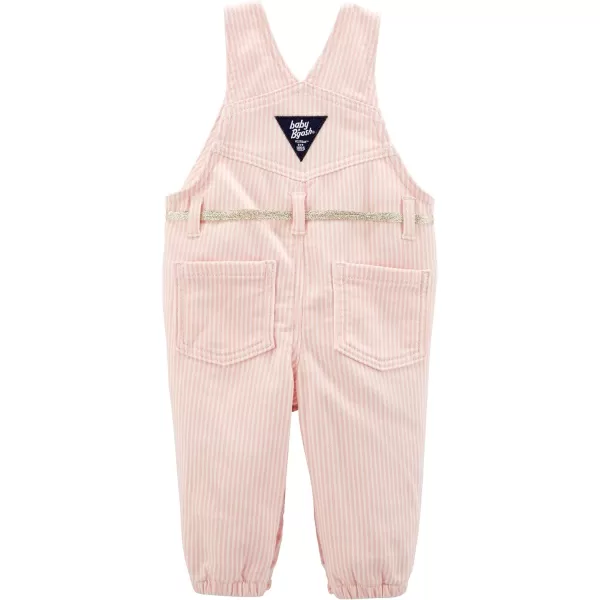 imageOshKosh BGosh babygirls Worlds Best OverallsLight Pink