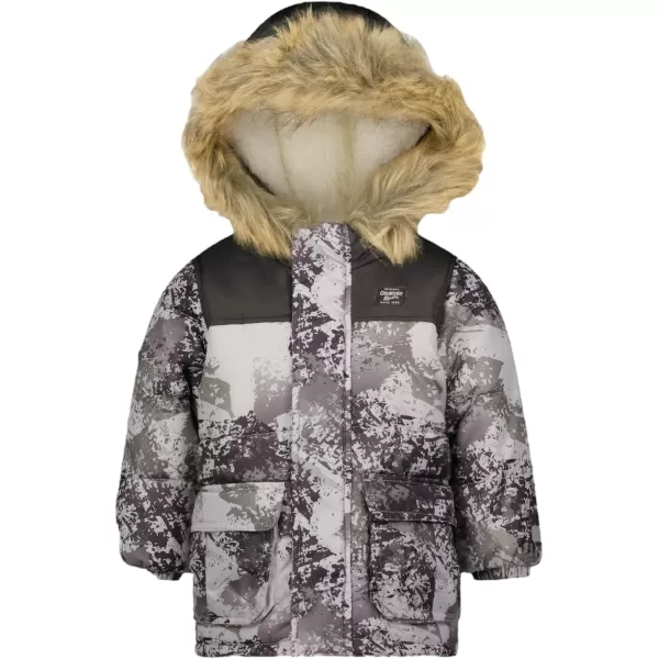 imageOshKosh BGosh boys Ski Jacket and Snowbib Snowsuit SetGrey