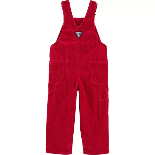 imageOshKosh BGosh boys Worlds Best OverallsBandana Red