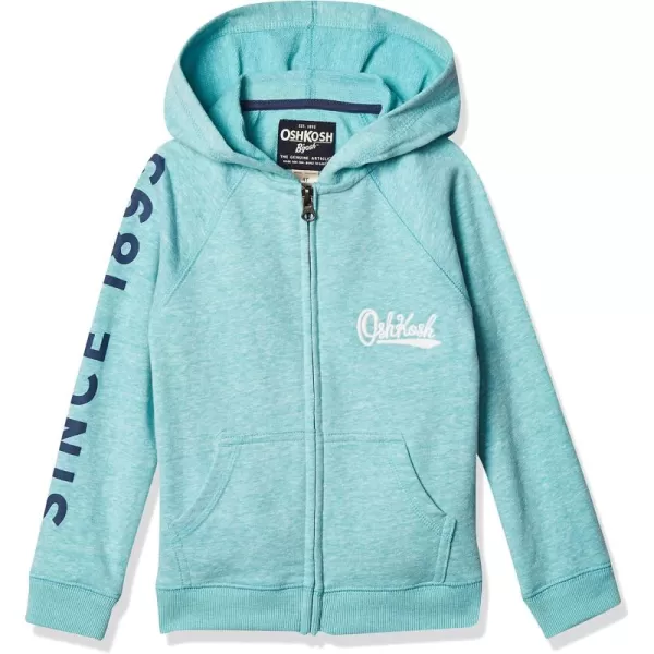 imageOshKosh BGosh Boys Full Zip Logo HoodieBermuda Blue
