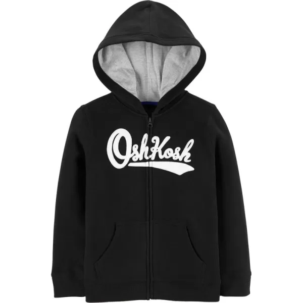 imageOshKosh BGosh Boys Full Zip Logo HoodieBlack Solid