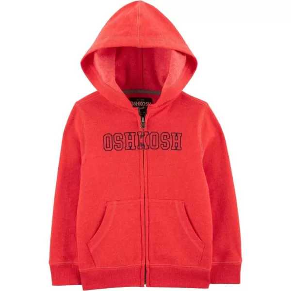 imageOshKosh BGosh Boys Full Zip Logo HoodieJourney Red