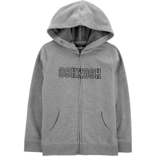imageOshKosh BGosh Boys Full Zip Logo HoodieMedium Grey Heather