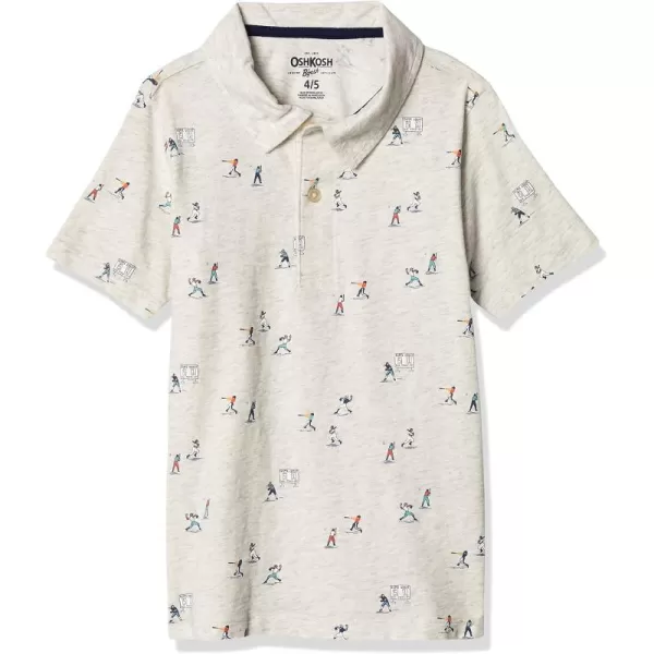 imageOshKosh BGosh Boys ShortSleeve PoloBaseball