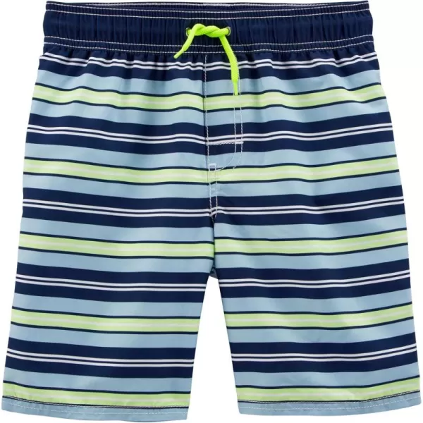 imageOshKosh BGosh Boys Swim TrunksIndigo Stripes