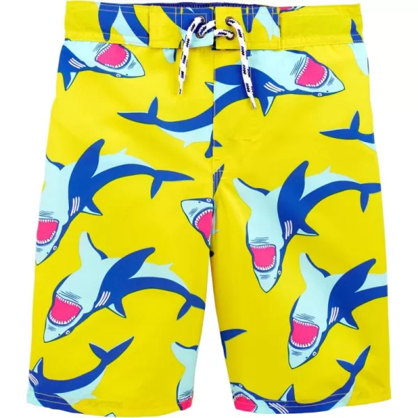 imageOshKosh BGosh Boys Swim TrunksYellow Shark