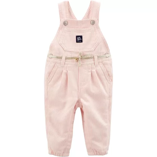 imageOshKosh BGosh babygirls Worlds Best OverallsLight Pink