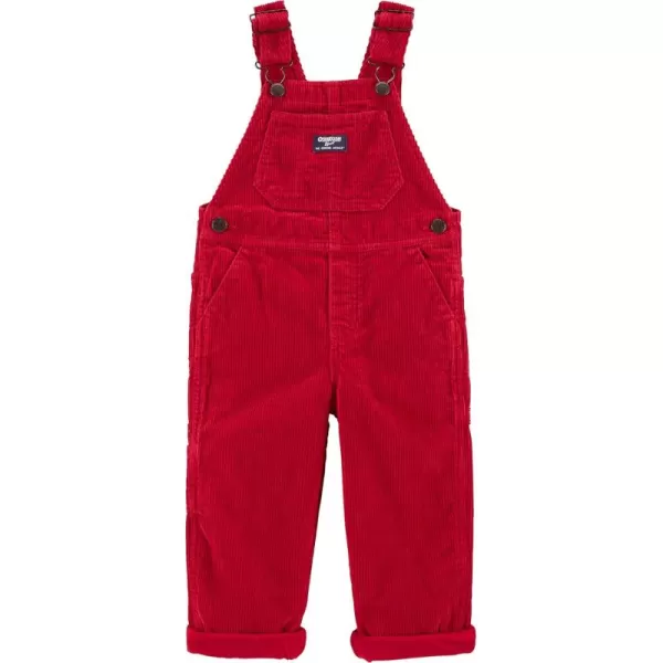 imageOshKosh BGosh boys Worlds Best OverallsBandana Red