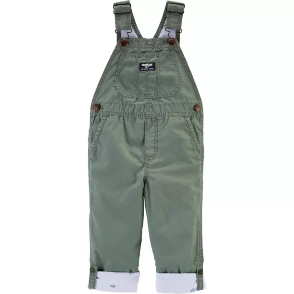 imageOshKosh BGosh boys Worlds Best OverallsBay Leaves