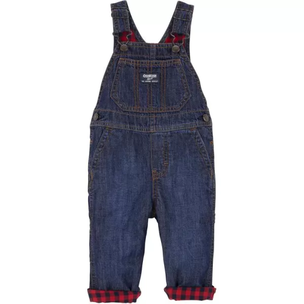 imageOshKosh BGosh boys Worlds Best OverallsDark Wash