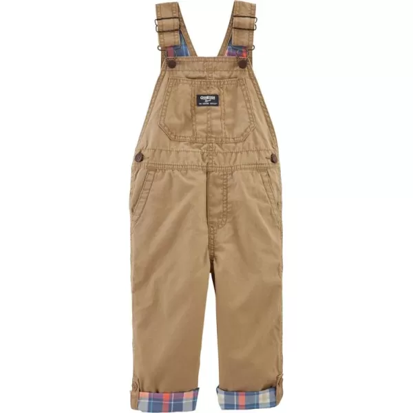 imageOshKosh BGosh boys Worlds Best OverallsTotem Khaki