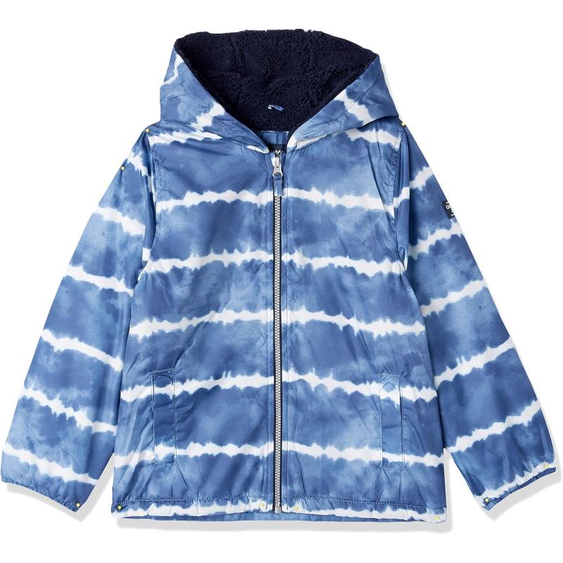 imageOsh Kosh Boys Midweight Fleece Lined Windbreaker JacketBlue