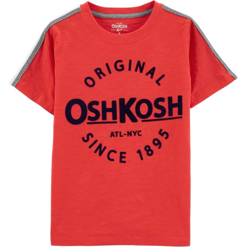 imageOshKosh BGosh Boys Graphic TeesReddingtonGreyIvory