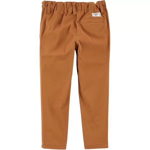 imageAmerican Baby Company Boys Slim Stretch Chino PantsMocha Chip
