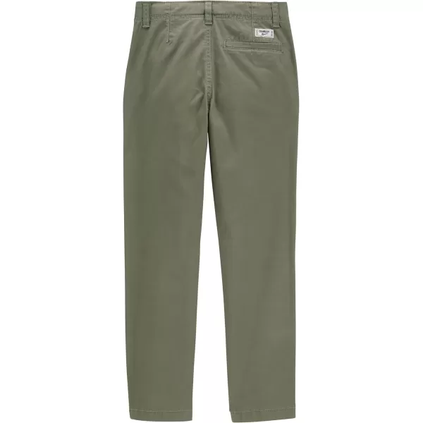 imageAmerican Baby Company Boys Slim Stretch Chino PantsSolid Olive