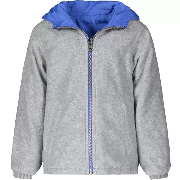 imageOshKosh BGosh Baby Boys Midweight Reversible JacketBlueHeather Grey