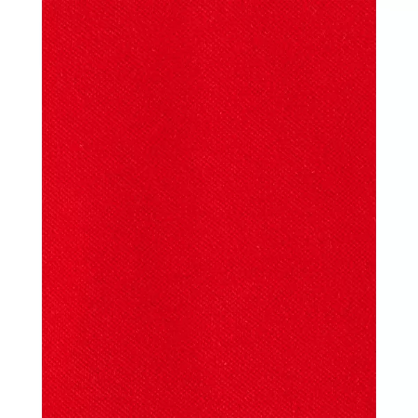 imageOshKosh BGosh Girls LongSleeve Uniform PoloDeep Ruby Red