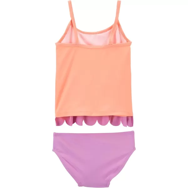 imageOshKosh BGosh Girls TwoPiece SwimwearLilac Tiered