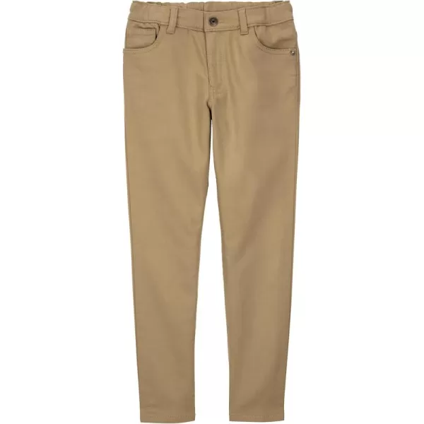 imageAmerican Baby Company Boys Slim Stretch Chino PantsKhaki