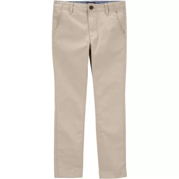 imageAmerican Baby Company Boys Slim Stretch Chino PantsSafari Khakis