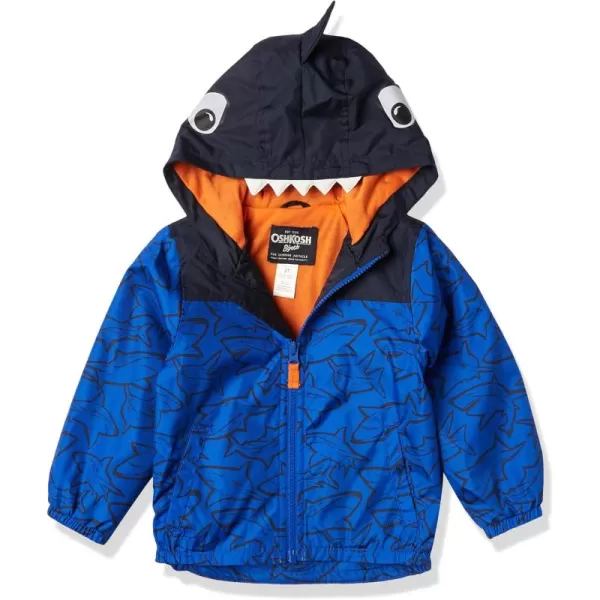 imageOsh Kosh Boys Little JerseyLined Lightweight JacketBlue