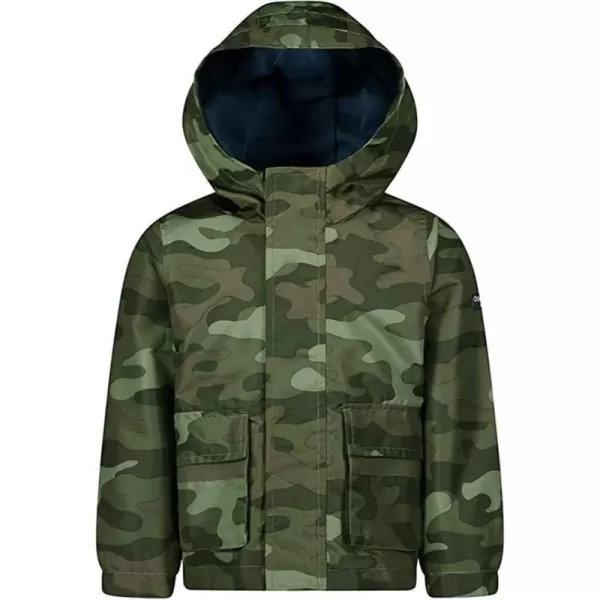 imageOsh Kosh Boys Little JerseyLined Lightweight JacketGreen Camoflauge