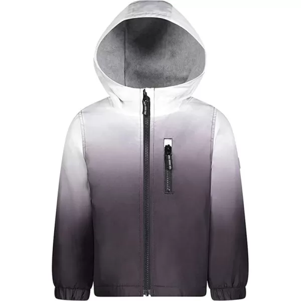 imageOsh Kosh Boys Midweight Fleece Lined Windbreaker JacketBlack White