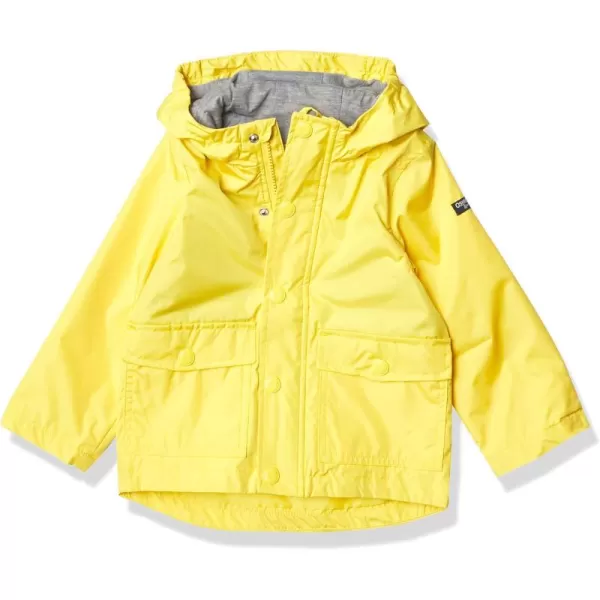 imageOsh Kosh Boys Toddler Perfect Rainjacket Rainslicker RaincoatHappy Yellow