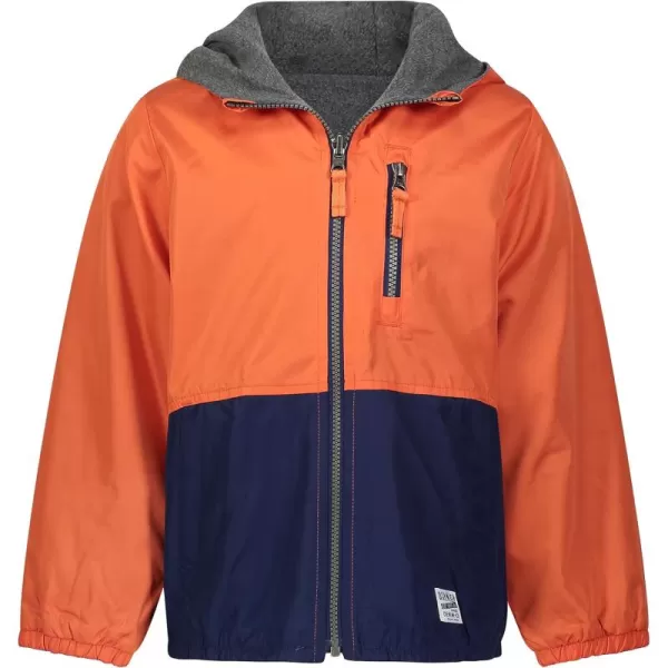 imageOshKosh BGosh Baby Boys Midweight Reversible JacketSunrise OrangeIndigoGrey