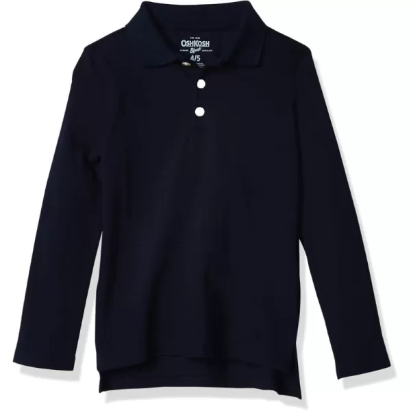 imageOshKosh BGosh Girls LongSleeve Uniform PoloNavy