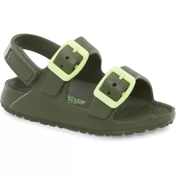 imageOshKosh BGosh UnisexChild Rivar SandalOliveLime