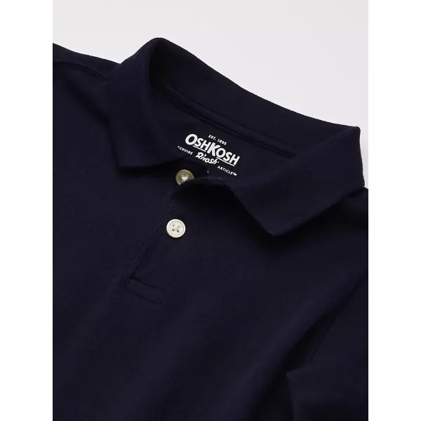 imageOshKosh BGosh Boys LongSleeve Uniform PoloDeep Navy