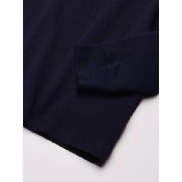 imageOshKosh BGosh Boys LongSleeve Uniform PoloDeep Navy