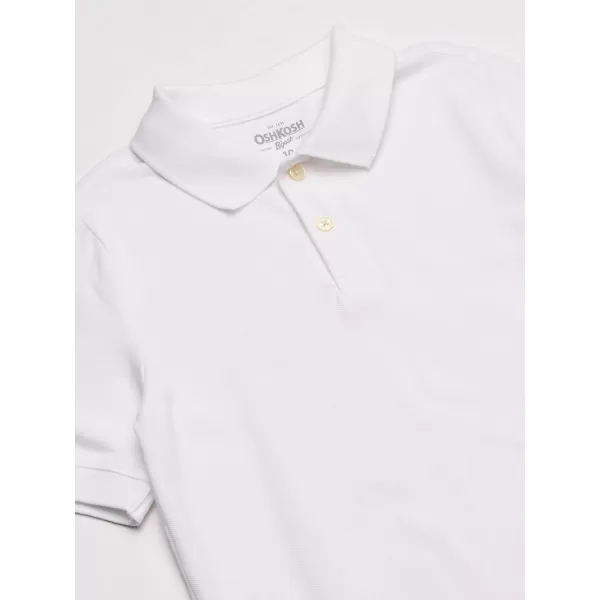 imageOshKosh BGosh Boys ShortSleeve Uniform PoloIvory