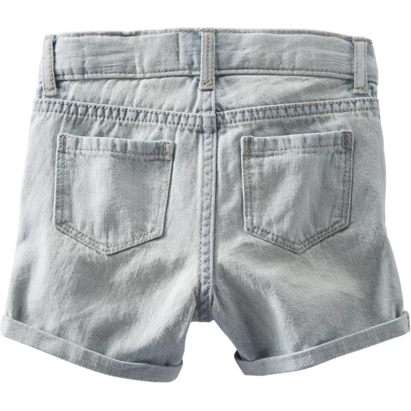 imageOshKosh BGosh Girls Denim ShortsBlue Breeze