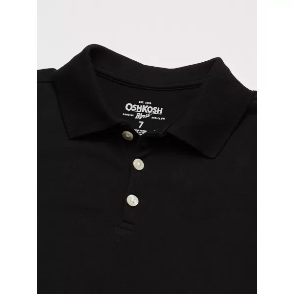 imageOshKosh BGosh Girls ShortSleeve Uniform PoloBlack